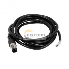 M12 Cable Connector 5 Pins Male Straight Aviation Plug Electrical Cable 1.5M AWG22 A Code M12 Cable Connector 5 Pins Male Straight Aviation Plug Electrical Cable 1.5M AWG22 A Code