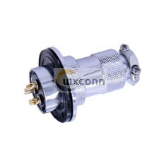 3 Pin Electrical Connector GX25 Straight Circular Aviation Connector 3 Pin Electrical Connector GX25 Straight Circular Aviation Connector