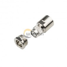 TNC Connector Clamp Straight Male standard 50Ω Cable Mount Termination or RG213 TNC Connector Clamp Straight Male standard 50Ω Cable Mount Termination or RG213