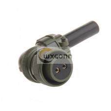 MS3108A18-3S Plug 2 Contacts Solder Socket Threaded Circular Connector MS3108A18-3S Plug 2 Contacts Solder Socket Threaded Circular Connector
