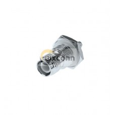 TNC Connector Crimp Termination Reverse Polarity Straight Female 50Ω Bulkhead Bulkhead Fitting