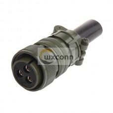 MS3106A20-19S Circular Plug Size 20 3 Position Cable Connector