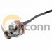 BNC Cables RG174 30CM with Waterproof Female BNC to Angled Male BNC