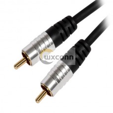 Cable Video Audio 2 Plug RCA Cable Aluminum Alloy Shell Cable Video Audio 2 Plug RCA Cable Aluminum Alloy Shell