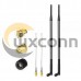 2.4GHz WiFi WLAN RP-SMA Omni Antenna with IPX U.FL to RP-SMA Cable 15cm