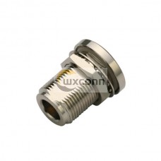 Type N Bulkhead Connector Jack Straighr Waterproof Solder Type for UT085 Type N Bulkhead Connector Jack Straighr Waterproof Solder Type for UT085