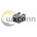 2pcs RJ45 Connector Cat5 Horizontal Socket Black Plastic SMT 2pcs RJ45 Connector Cat5 Horizontal Socket Black Plastic SMT
