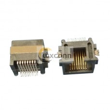 3pcs Router RJ45 Gigabit Network Interface Socket Connector SMTHalf-lap 8P8C Without Leds 3pcs Router RJ45 Gigabit Network Interface Socket Connector SMTHalf-lap 8P8C Without Leds
