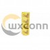 2pcs Yellow RJ45 Connector Socket 4Port Plastic Right Angled 8P8C 1*4 Without Led 2pcs Yellow RJ45 Connector Socket 4Port Plastic Right Angled 8P8C 1*4 Without Led