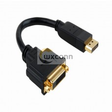 Displayport Connector to DVI Connector Conversion Cable with Cell3361