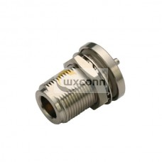 N Connector for RG223,142,400 Straight Bulkhead Female with Panel Seal N Connector for RG223,142,400 Straight Bulkhead Female with Panel Seal